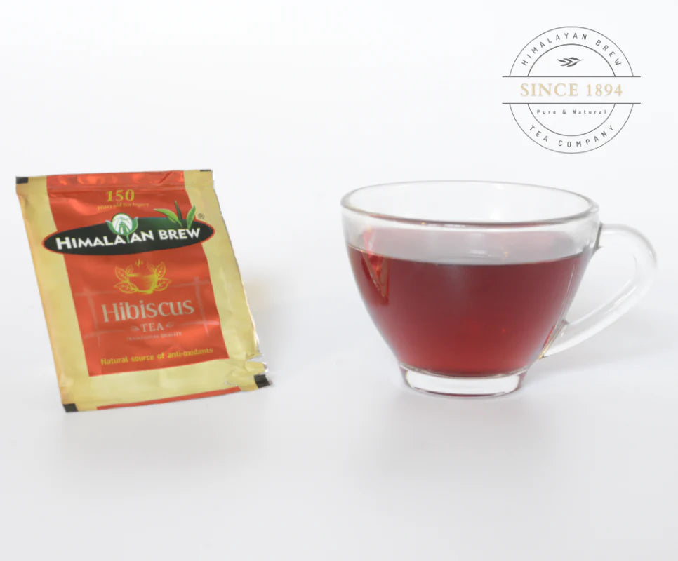 Himalayan Brew – Hibiscus Green Tea Bags (25 Bags)