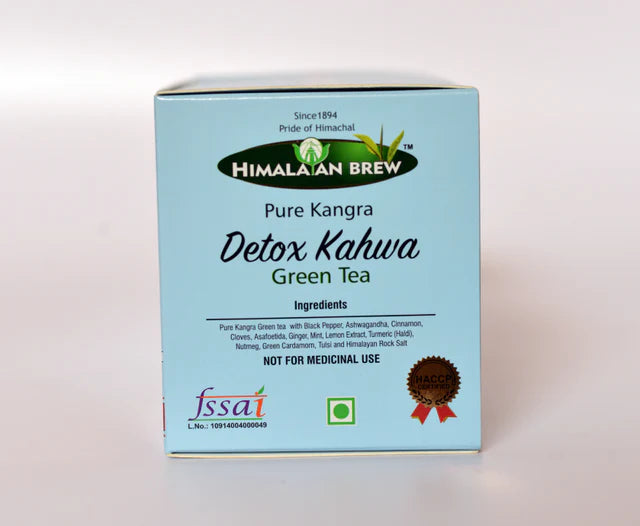 Himalayan Brew – Detox Kahwa Green Tea Bags (25 Bags)