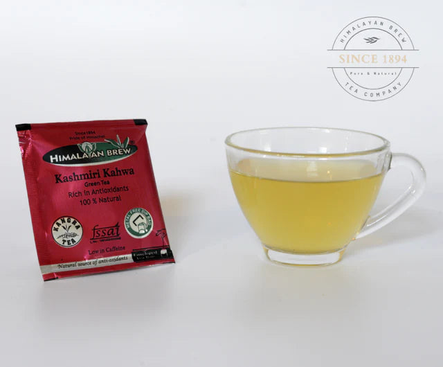 Himalayan Brew – Kashmiri Kahwa Green Tea Bags (25 Bags)