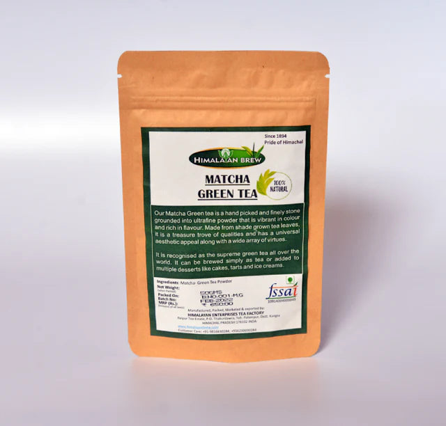 Himalayan Brew – Ceremonial Grade Matcha Green Tea (50g)