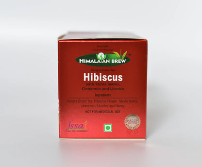 Himalayan Brew – Hibiscus Green Tea Bags (25 Bags)