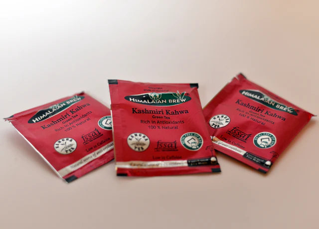 Himalayan Brew – Kashmiri Kahwa Green Tea Bags (25 Bags)