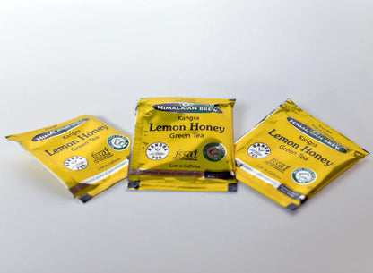 Himalayan Brew – Kangra Lemon Honey Green Tea Bags (25 Bags)